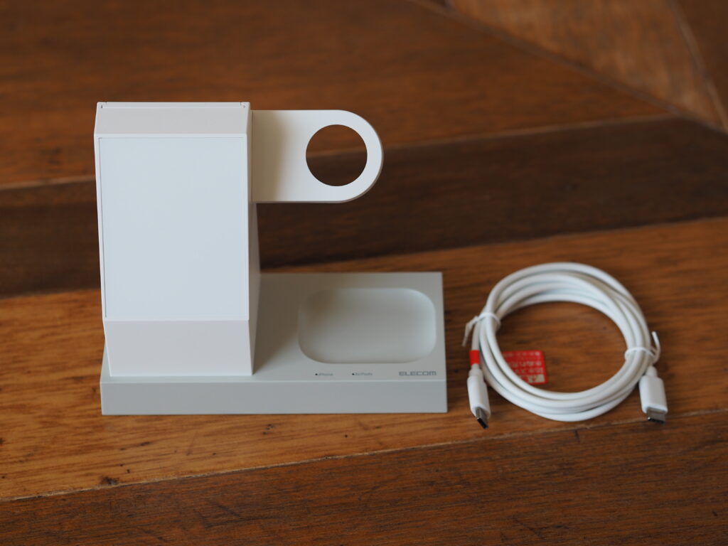 ELECOM(エレコム)W-MS06 3in1充電器 付属品